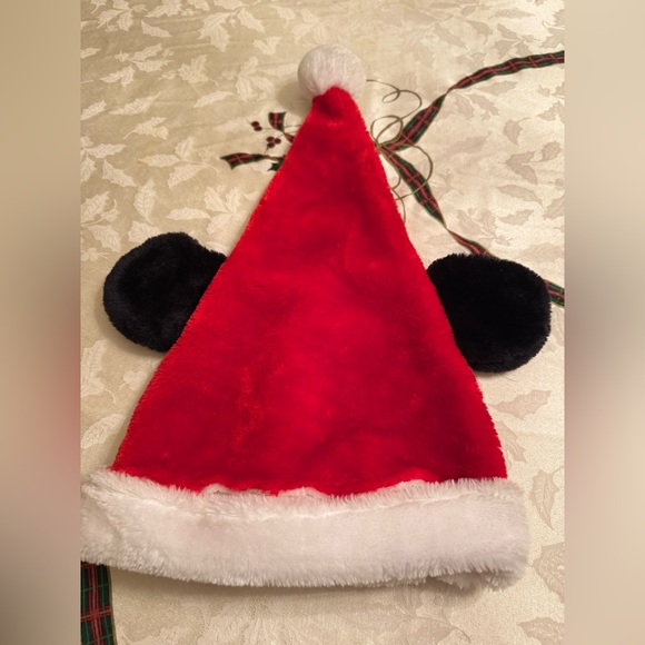 Vintage Mickey Mouse Santa Hat - Picture 2 of 5